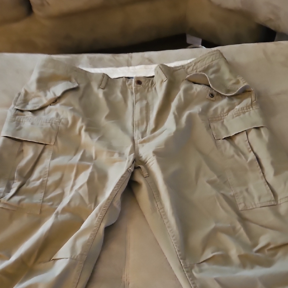 Men's Classic Cargo Pants - Khaki